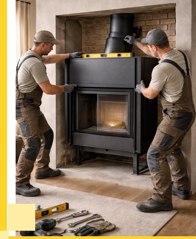 Установка каминных топок в Якутске под ключ от 18747 р. | ЭриданКтс