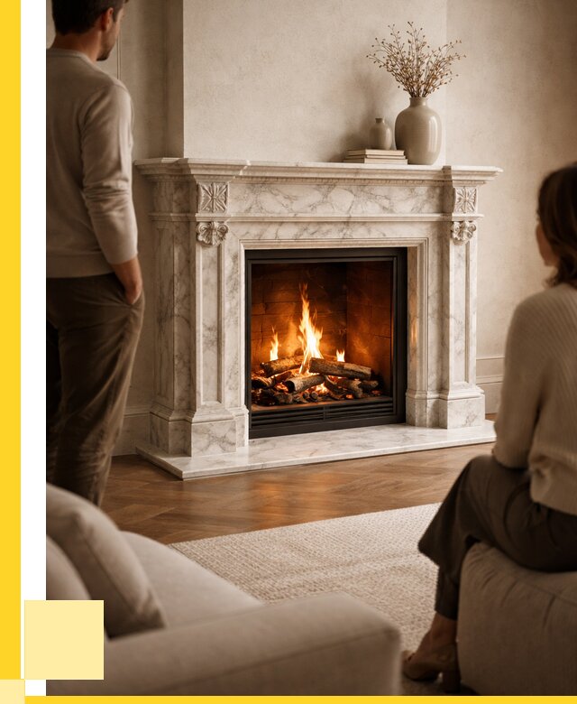 Мраморные камины под ключ в Якутске от 260375 р. | ЭриданКтс