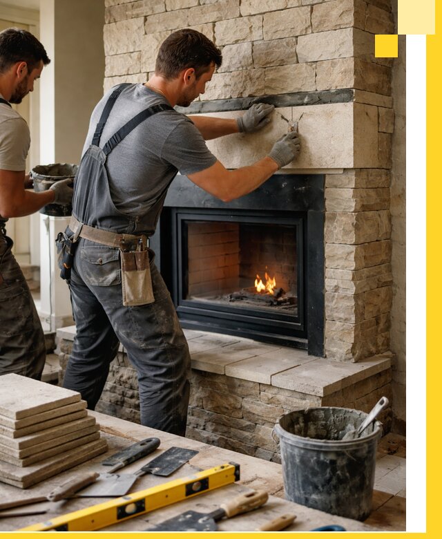 Проектирование и установка открытых каминов в Якутске