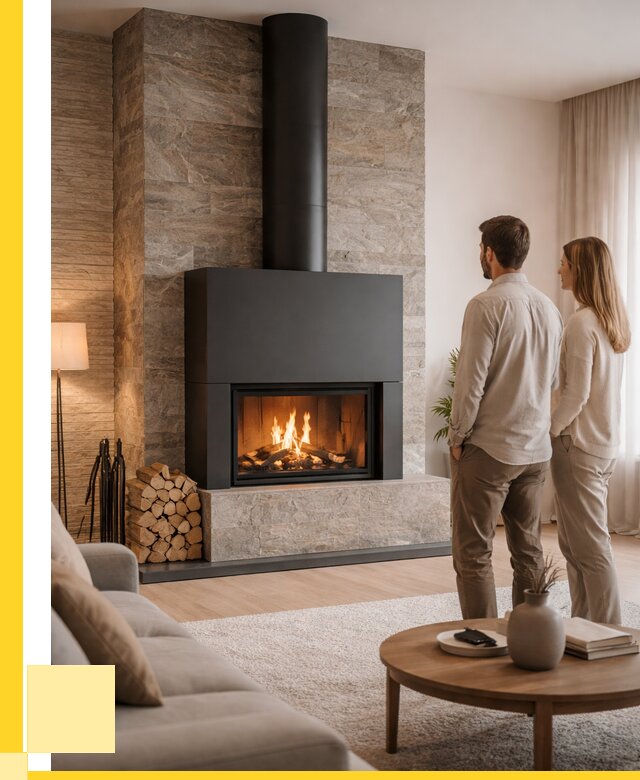 Закрытые камины под ключ в Якутске от 124980 р., ЭриданКтс