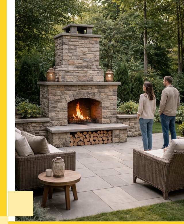 Уличные камины из кирпича в Якутске от 156225 р. | ЭриданКтс