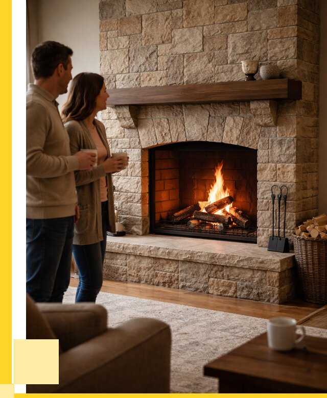 Каменные камины на заказ в Якутске от 187470 р. | ЭриданКтс