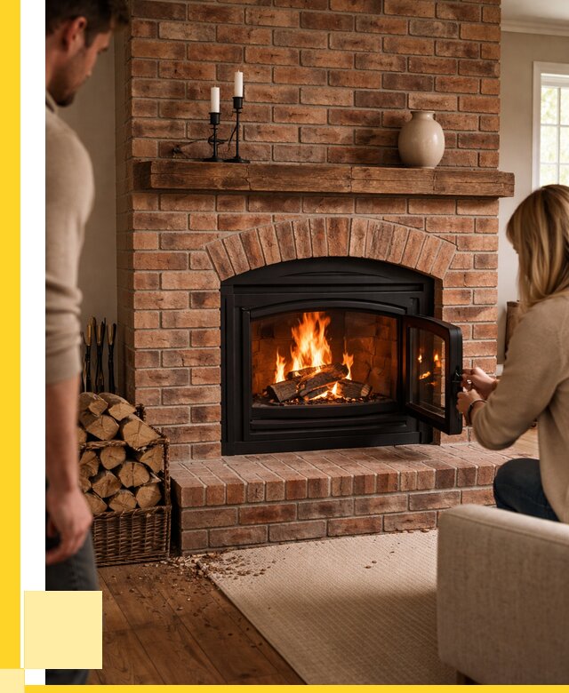 Кирпичные камины под ключ в Якутске от 156225 р. | ЭриданКтс