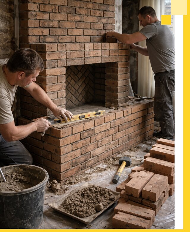 Изготовление и установка кирпичных каминов в Якутске