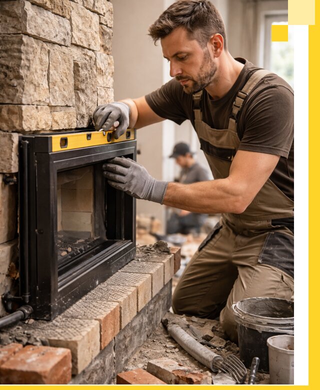 Дровяные камины под ключ в Якутске: монтаж, обустройство