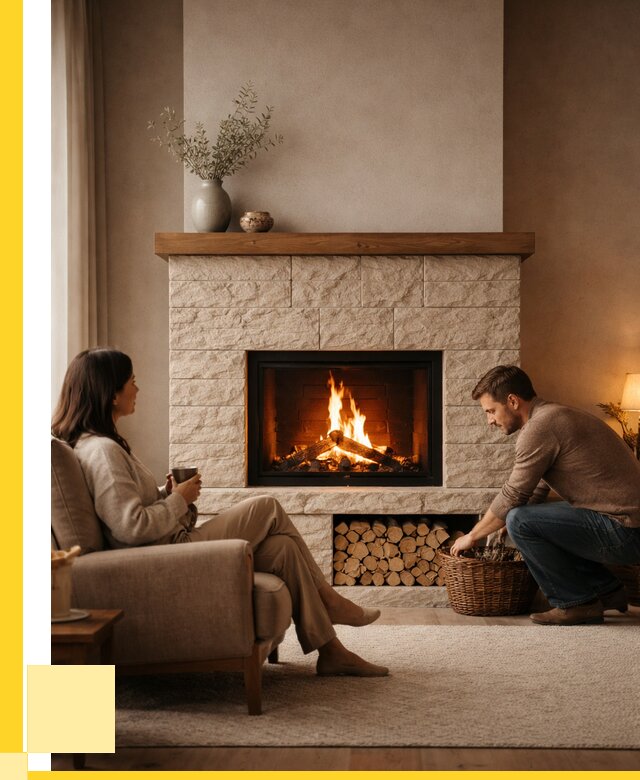 Камины для дома в Якутске под ключ от 156225 р. | ЭриданКтс