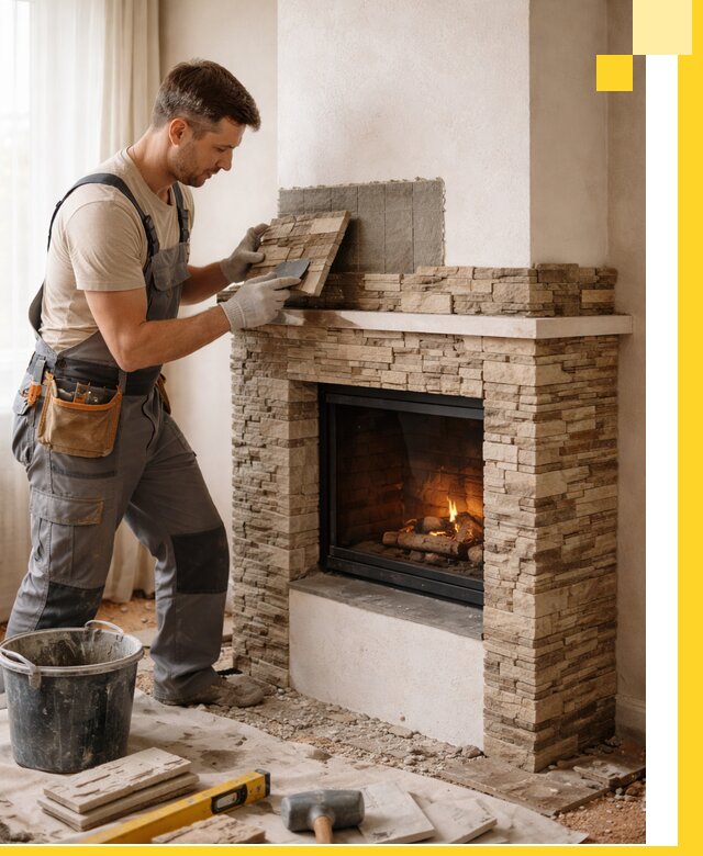 Изготовление и монтаж каминов для дома под ключ в Якутске