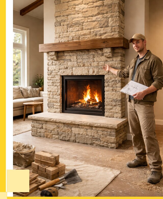 Камины под ключ в Якутске от 187470 р. | ЭриданКтс — установка