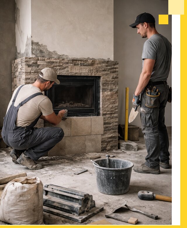 Камины под ключ в Якутске: проект, изготовление и монтаж