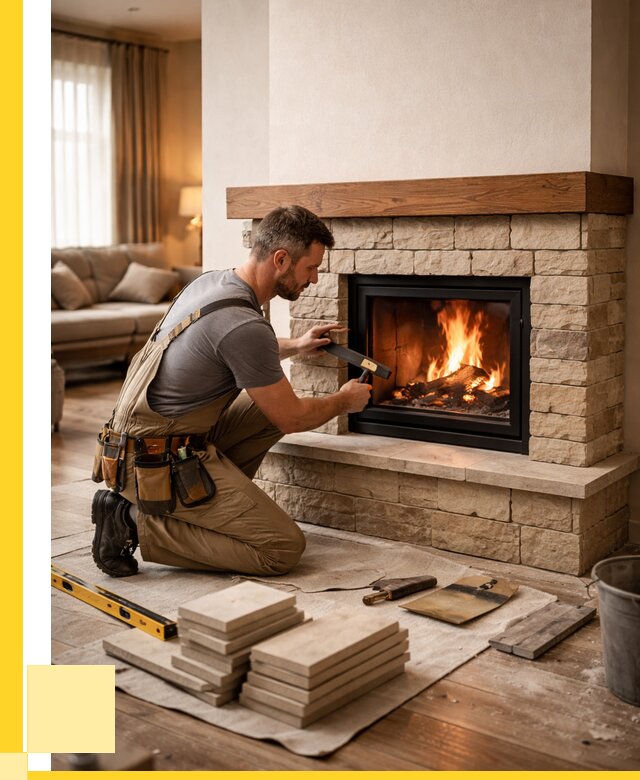 Строительство каминов в Якутске от 156225 р., ЭриданКтс - под ключ