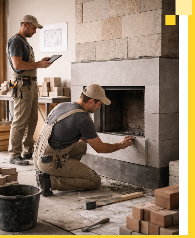 Индивидуальные проекты каминов и каминных систем в Якутске