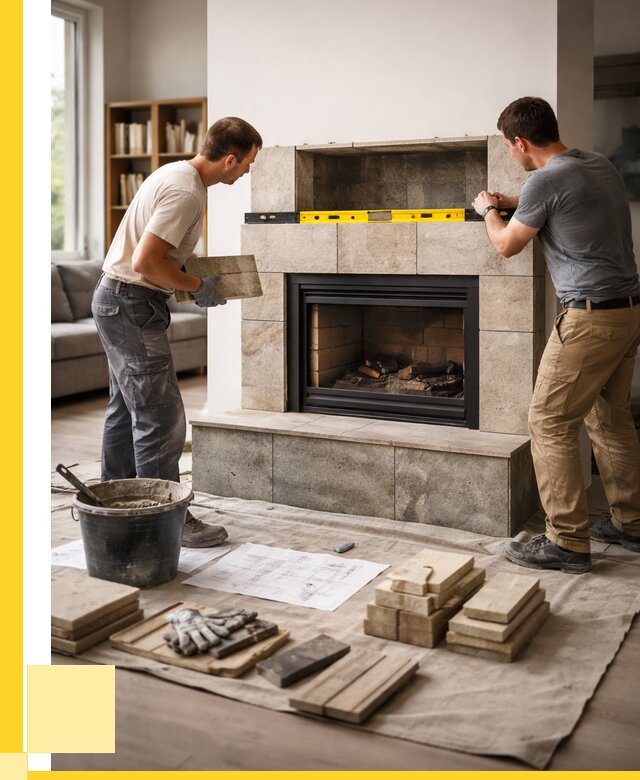 Монтаж каминов и установка в Якутске от 46868 р. | ЭриданКтс