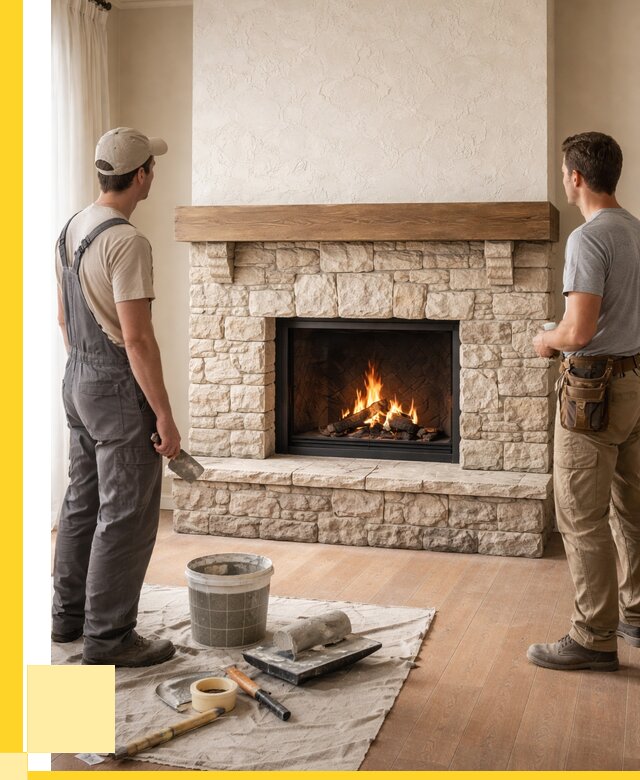 Отделка каминов в Якутске от 6770 р. под ключ | ЭриданКтс