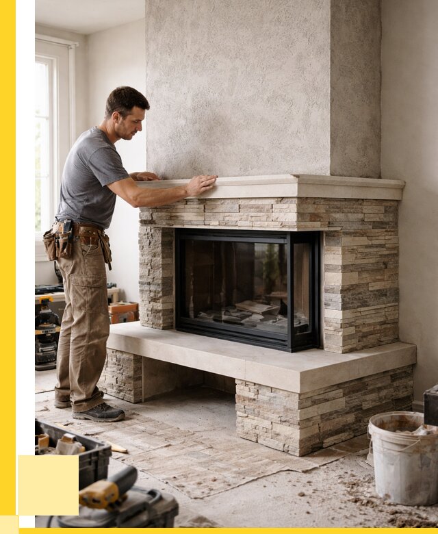 Изготовление каминов под ключ в Якутске от 156225 р. | ЭриданКтс