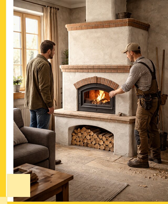 Печи камины в Якутске: кирпичные, изразцовые от 62490 р. | ЭриданКтс