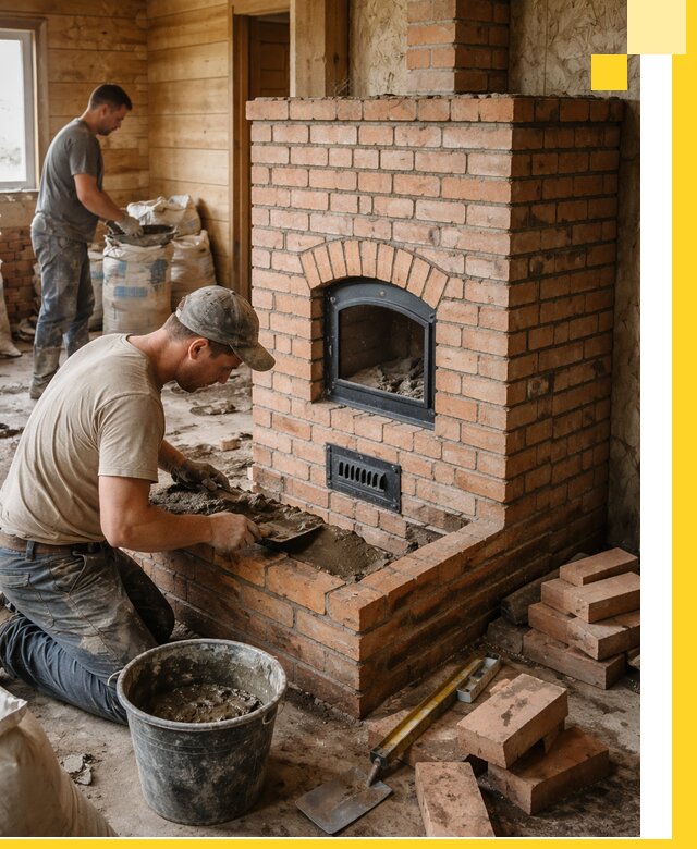 Профессиональное строительство печей в Якутске под ключ