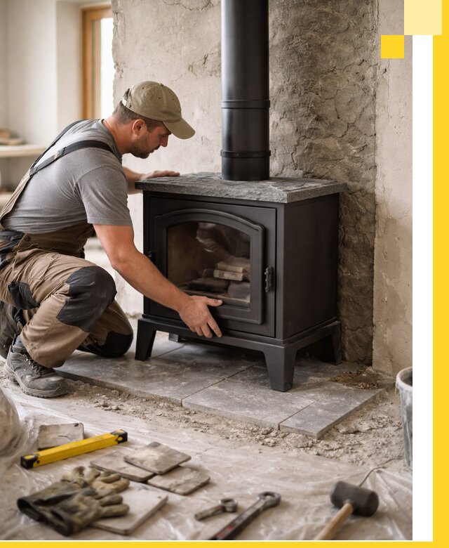 Профессиональный монтаж печей и каминов в Якутске под ключ