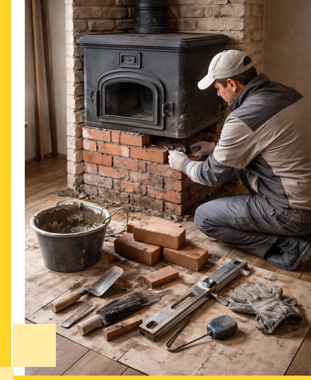 Ремонт печей в Якутске от 12498 р., услуги печника ЭриданКтс