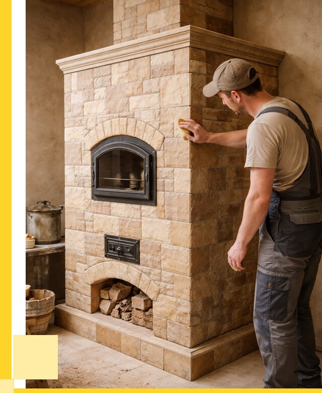 Облицовка печей в Якутске от 4687 р. под ключ | ЭриданКтс