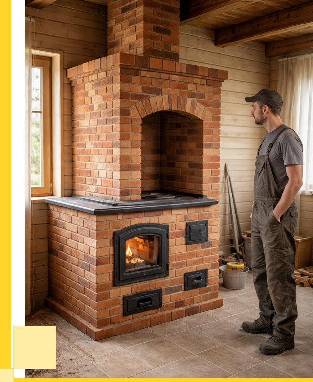 Кирпичные печи в Якутске: купить от 156225 р. | ЭриданКтс