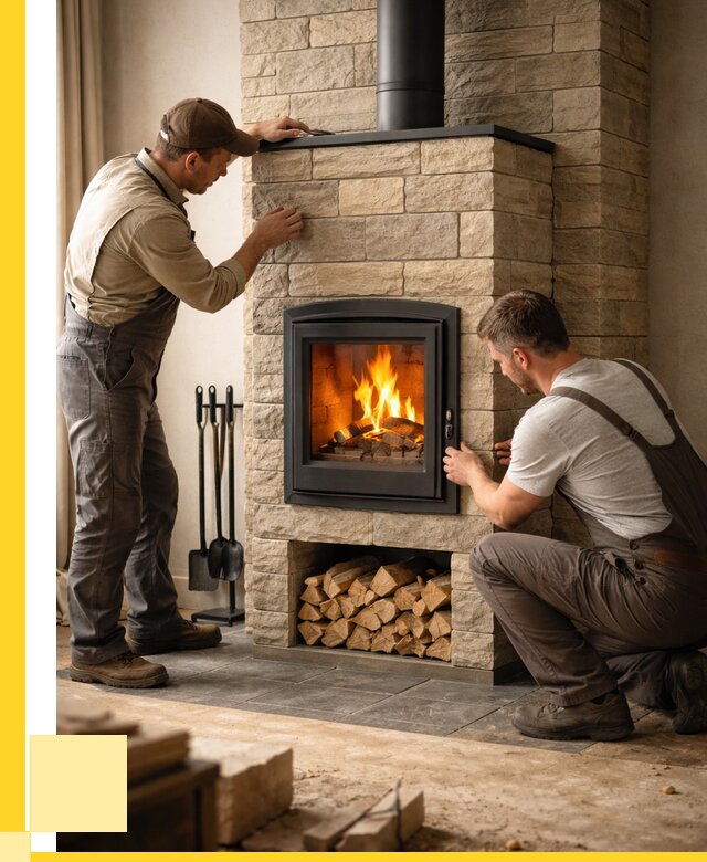 Дровяные кирпичные печи в Якутске от 46868 р. | ЭриданКтс