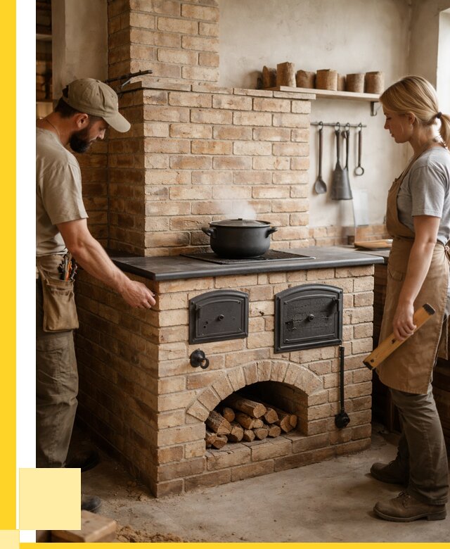 Варочно отопительные печи в Якутске от 93735 р. | ЭриданКтс