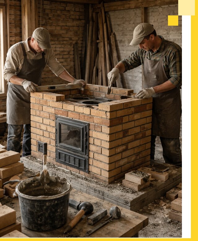 Изготовление и установка варочных печей под ключ в Якутске