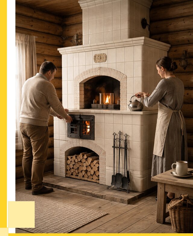 Русские печи в Якутске: установка от 156225 р. ЭриданКтс