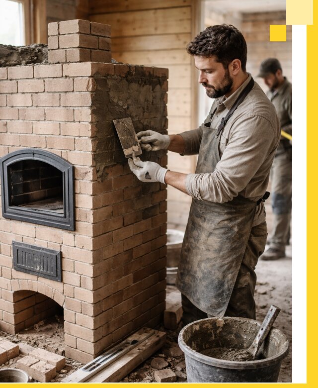 Изготовление и установка печей-шведок под ключ в Якутске