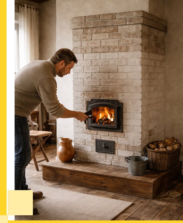 Печь голландка из кирпича в Якутске от 88528 р. | ЭриданКтс