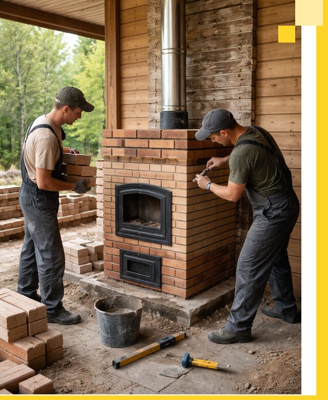 Производство и установка дачных печей под ключ в Якутске