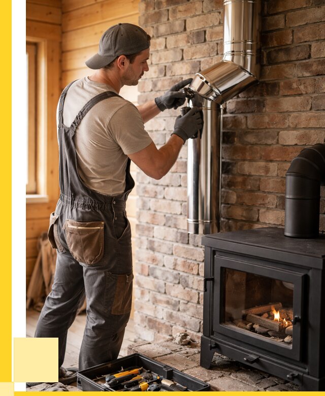 Монтаж дымоходов для печей в Якутске от 7811 р. | ЭриданКтс