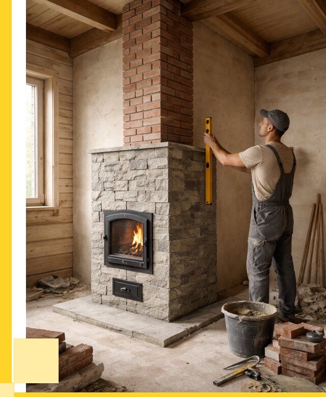 Печи и дымоходы под ключ в Якутске от 46868 р., ЭриданКтс