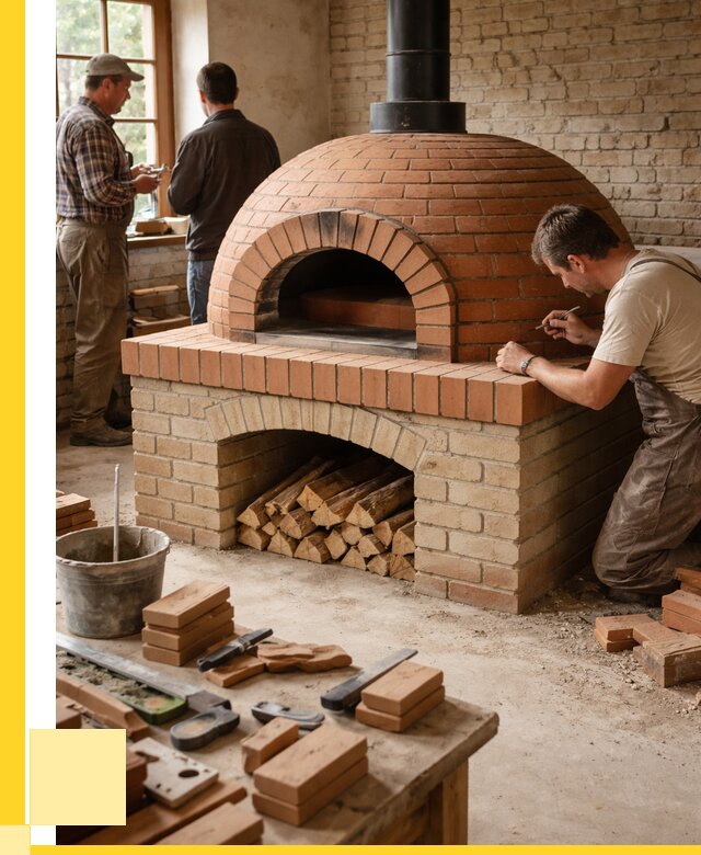 Помпейская печь дровяная для пиццы в Якутске | ЭриданКтс от 208300 р.