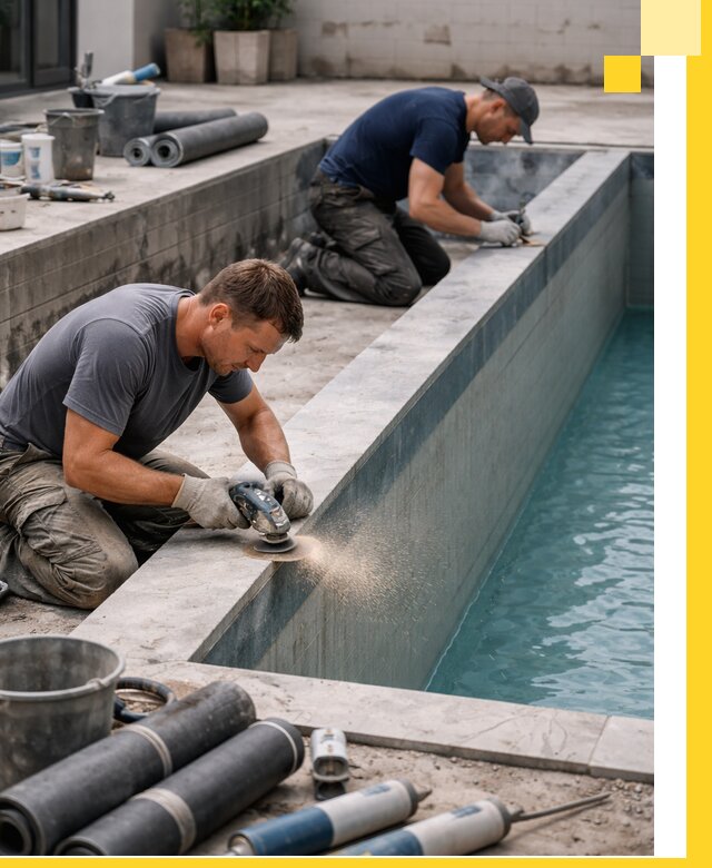 Профессиональный ремонт бассейнов под ключ в Якутске