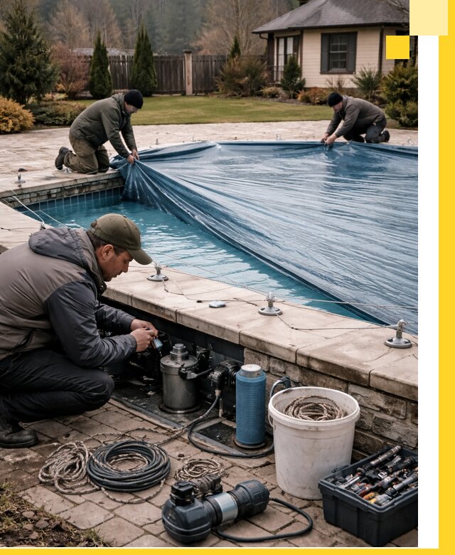 Консервация бассейнов в Якутске: подготовка к длительному хранению