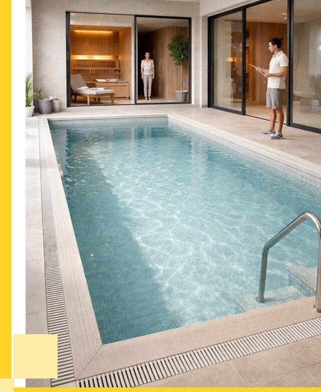 Отделка бассейна пленкой ПВХ в Якутске от 3645 р. - ЭриданКтс