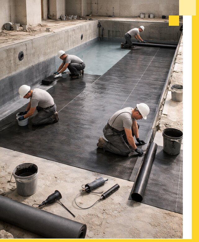 Профессиональная гидроизоляция бассейнов и чаш в Якутске под ключ