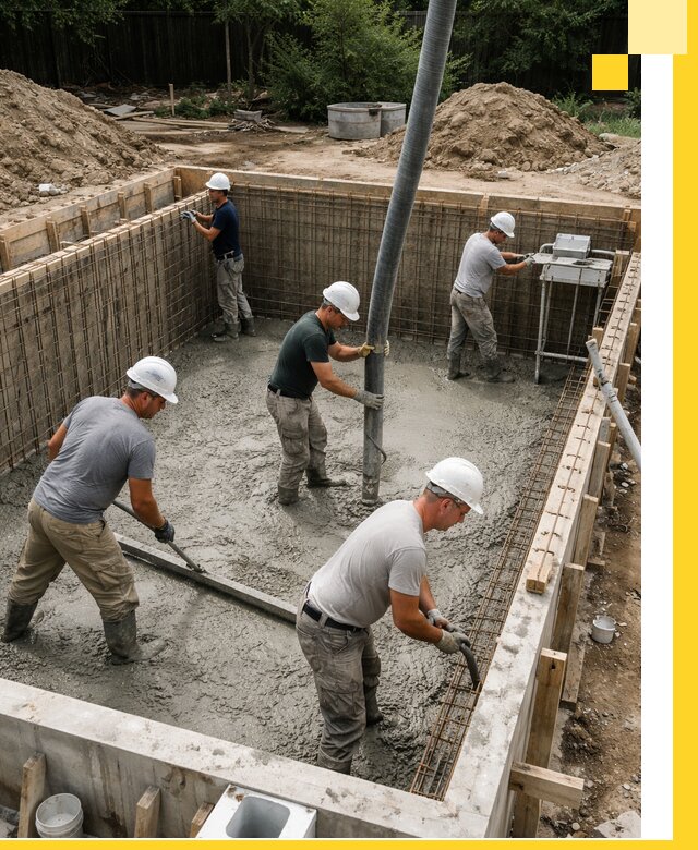 Строительство бетонных бассейнов под ключ в Якутске