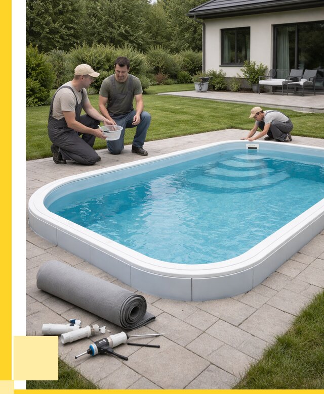 Пластиковый бассейн купить в Якутске от 260375 р., ЭриданКтс