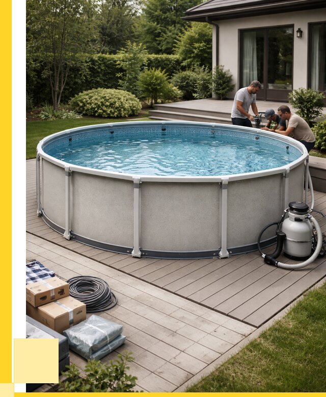 Купить каркасные бассейны в Якутске от 46868 р. | ЭриданКтс