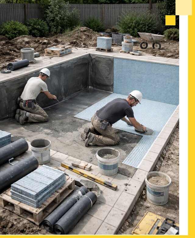 Проектирование и строительство стационарных бассейнов в Якутске