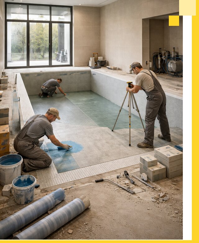 Проект и строительство закрытых бассейнов в Якутске под ключ