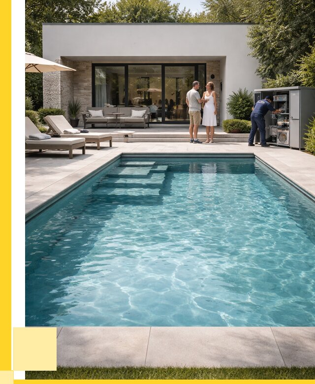 Бассейн в доме в Якутске под ключ от 1249800 р. | ЭриданКтс