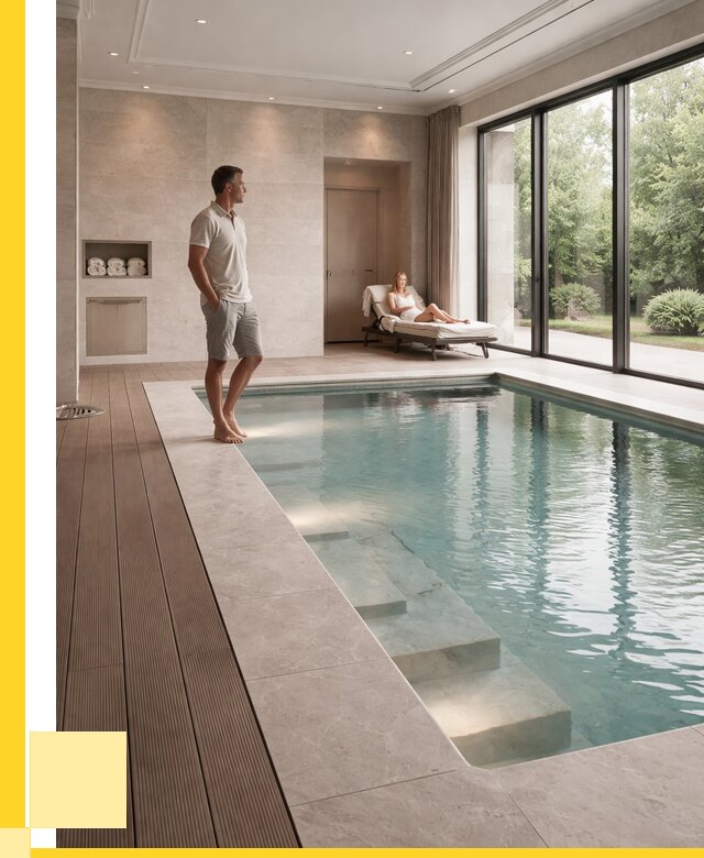 Бассейны в коттедже под ключ в Якутске от 1249800 р. | ЭриданКтс