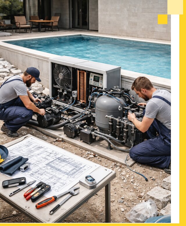 Проектирование и монтаж бассейнов с подогревом в Якутске