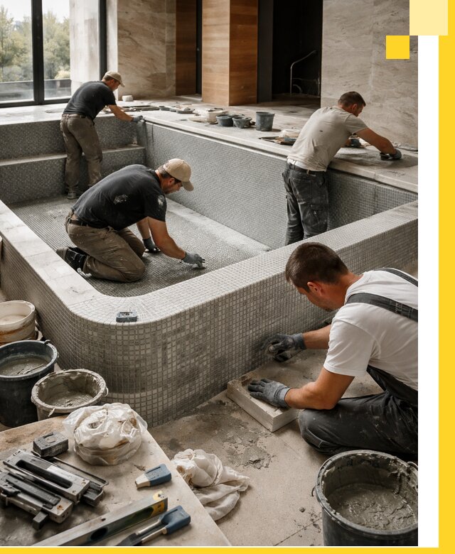 Строительство и установка СПА бассейнов под ключ в Якутске