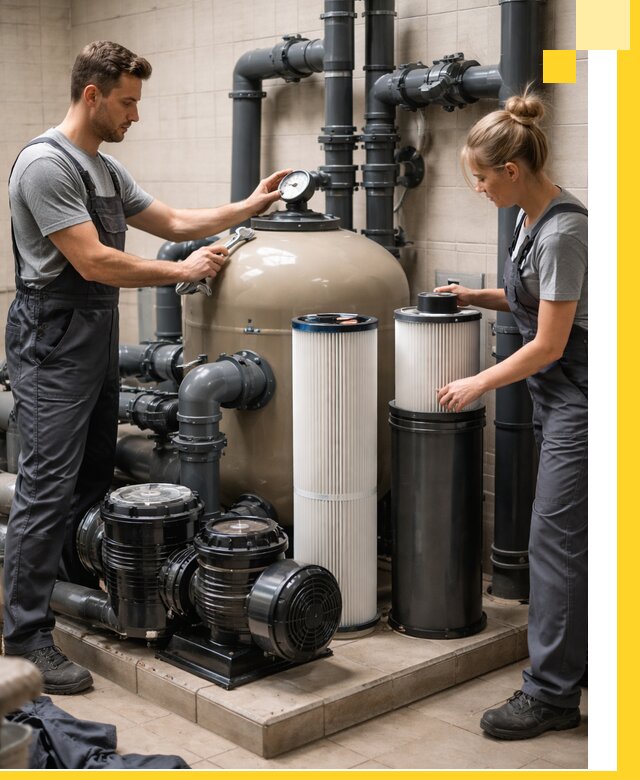 Фильтры и системы фильтрации для бассейнов в Якутске