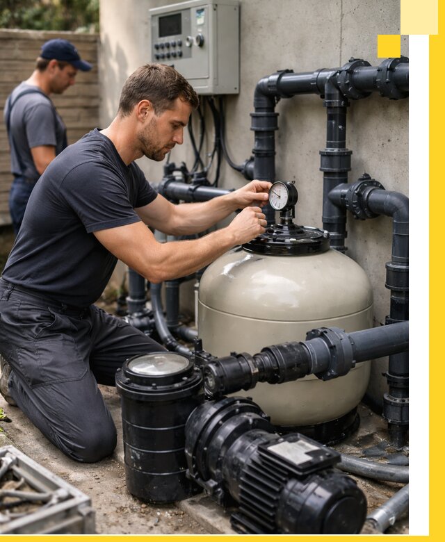 Поставка и монтаж фильтровального оборудования для бассейнов в Якутске