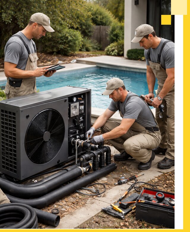 Проектирование и установка тепловых насосов для бассейнов в Якутске